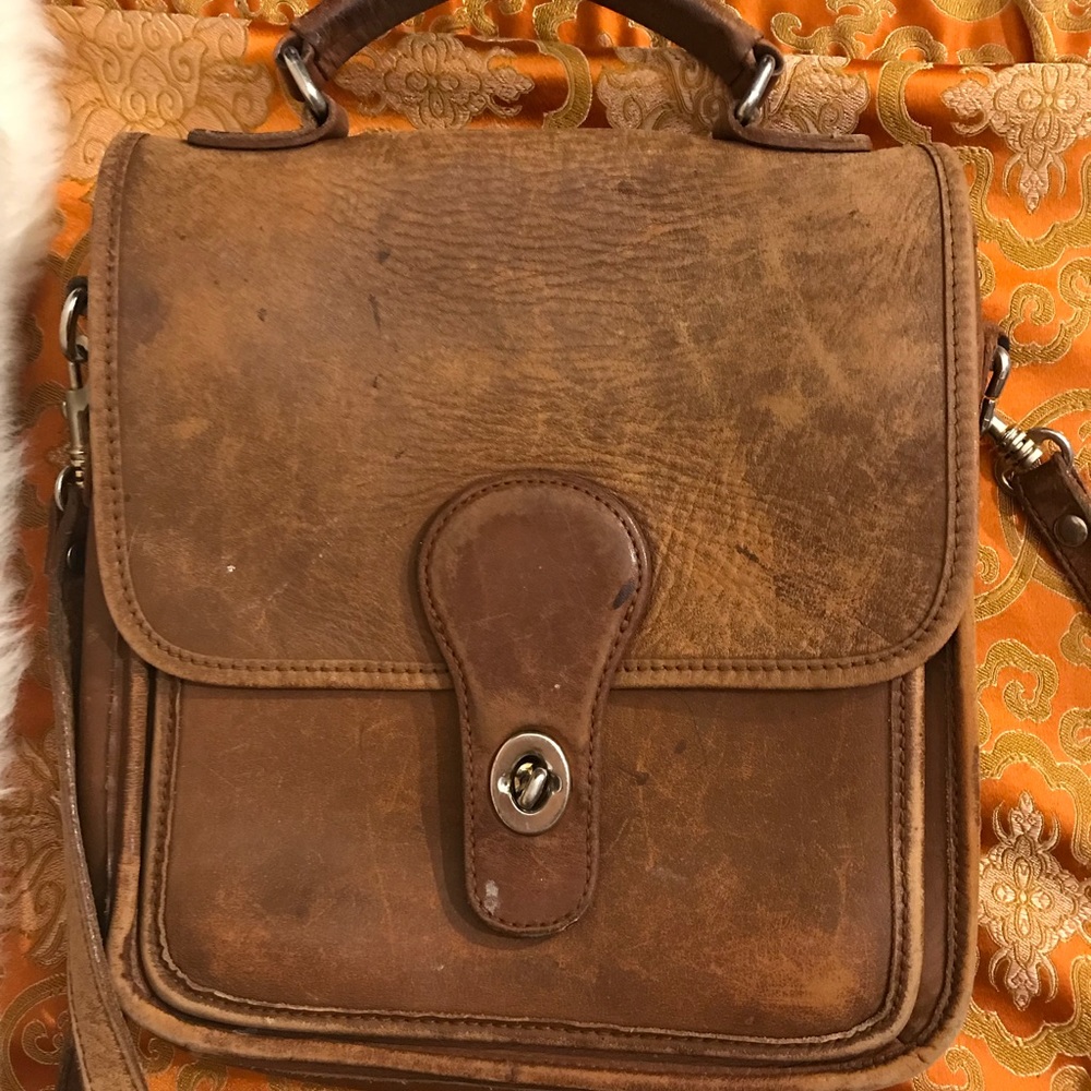 Vintage Hillard and Hanson travel tote